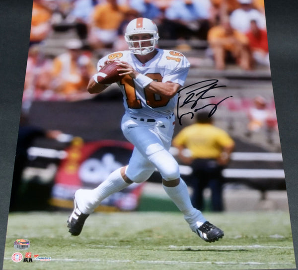PEYTON MANNING SIGNED TENNESSEE VOLUNTEERS 16x20 PHOTO FANATICS