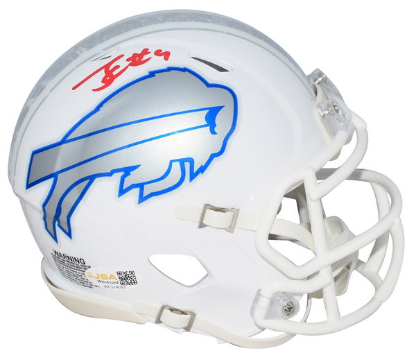 JAMES COOK AUTOGRAPHED BUFFALO BILLS 2025 RIVALRIES SPEED MINI HELMET JSA