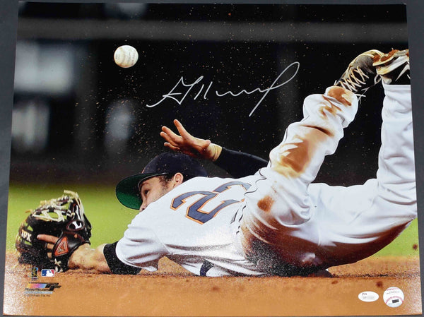 JOSE ALTUVE SIGNED AUTOGRAPHED HOUSTON ASTROS 16x20 PHOTO JSA