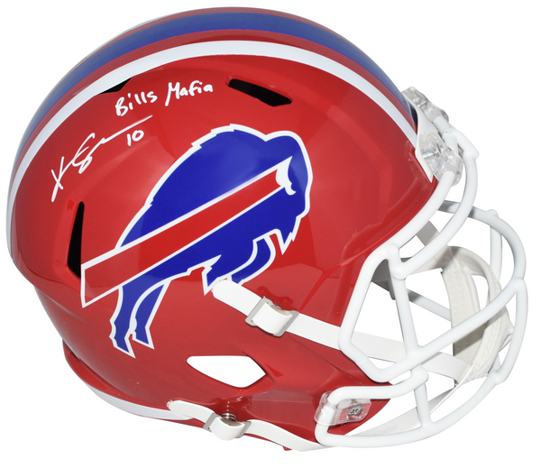 KHALIL SHAKIR AUTOGRAPHED BUFFALO BILLS FULL SIZE SPEED HELMET BECKETT