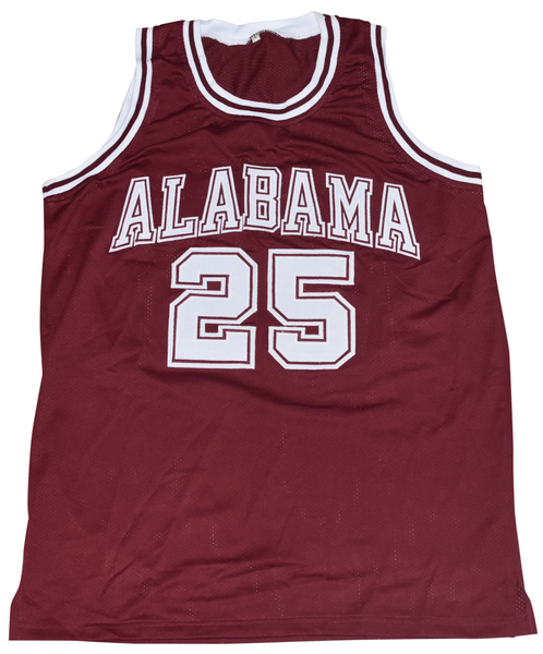ROBERT HORRY AUTOGRAPHED ALABAMA CRIMSON TIDE #25 BASKETBALL JERSEY UDA