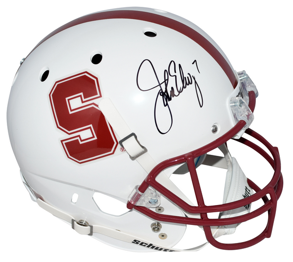 JOHN ELWAY AUTOGRAPHED STANFORD CARDINAL FULL SIZE HELMET BECKETT