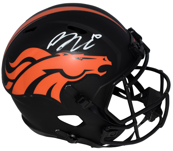 BO NIX AUTOGRAPHED DENVER BRONCOS ECLIPSE FULL SIZE SPEED HELMET BECKETT