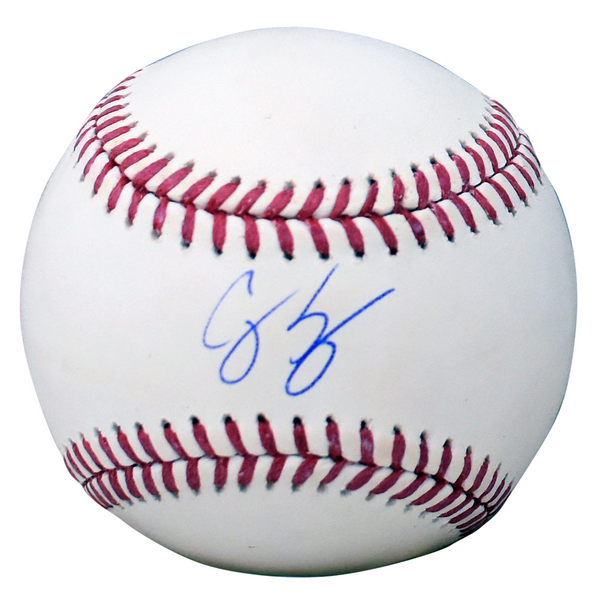COREY SEAGER SIGNED DODGERS RANGERS OFFICIAL RAWLINGS MLB BASEBALL FANATICS