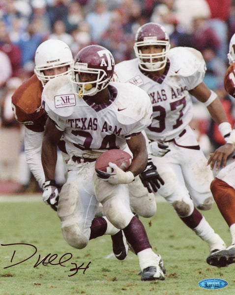 DANTE HALL AUTOGRAPHED SIGNED TEXAS A&M AGGIES 8x10 PHOTO TRISTAR