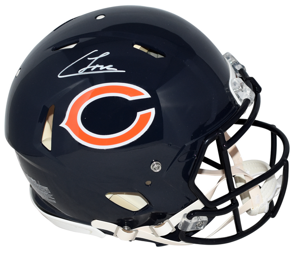 COLSTON LOVELAND SIGNED CHICAGO BEARS AUTHENTIC SPEED HELMET BECKETT