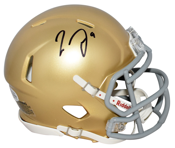 JAYLON SMITH AUTOGRAPHED SIGNED NOTRE DAME IRISH SPEED MINI HELMET BECKETT