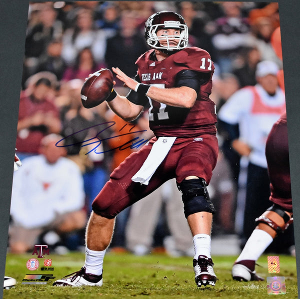 RYAN TANNEHILL SIGNED AUTOGRAPHED TEXAS A&M AGGIES 16x20 PHOTO GTSM