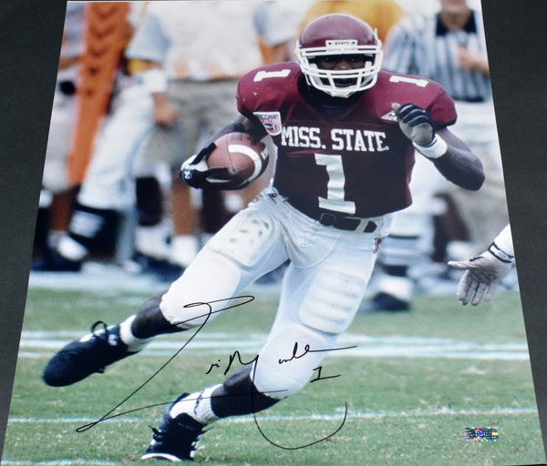 ERIC MOULDS AUTOGRAPHED MISSISSIPPI STATE BULLDOGS 16x20 PHOTO COA