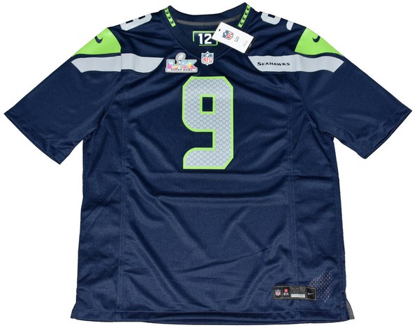 KENNETH WALKER III SIGNED SEATTLE SEAHAWKS SUPER BOWL LX #9 NIKE JERSEY BECKETT
