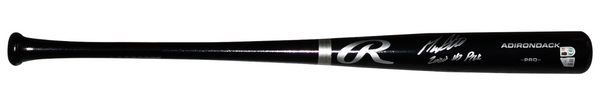 MAX CLARK SIGNED DETROIT TIGERS BLACK RAWLINGS BASEBALL BAT W/ 2023 #3 PICK