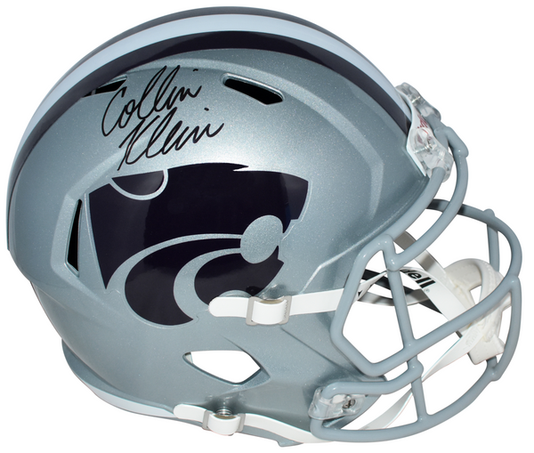 COLLIN KLEIN AUTOGRAPHED KANSAS STATE WILDCATS FULL SIZE SPEED HELMET BECKETT
