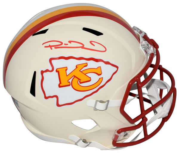 PATRICK MAHOMES AUTOGRAPHED KANSAS CITY CHIEFS RETRO FULL SIZE HELMET BECKETT