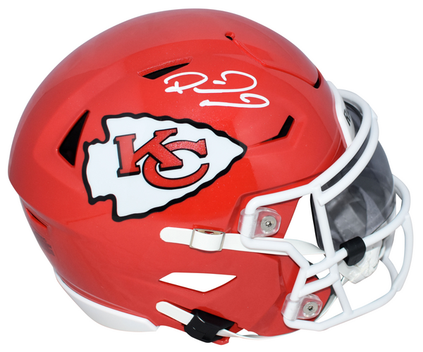 PATRICK MAHOMES AUTOGRAPHED KANSAS CITY CHIEFS SPEEDFLEX MIDI HELMET BECKETT