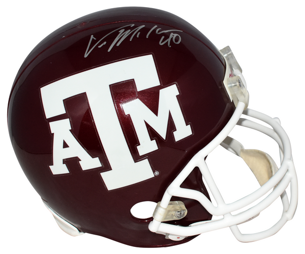 VON MILLER AUTOGRAPHED SIGNED TEXAS A&M AGGIES FULL SIZE HELMET BECKETT