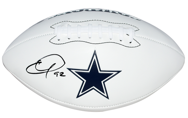 QUINNEN WILLIAMS AUTOGRAPHED DALLAS COWBOYS WHITE LOGO FOOTBALL BECKETT