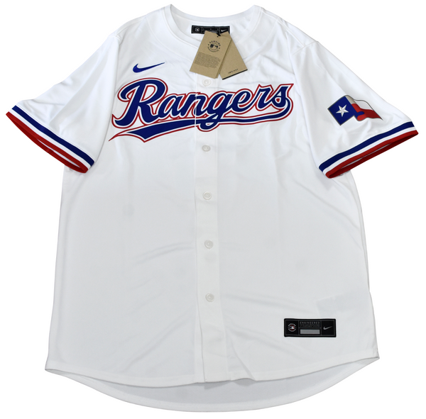 COREY SEAGER SIGNED TEXAS RANGERS #5 WHITE NIKE LIMITED JERSEY W/ 23 WS MVP