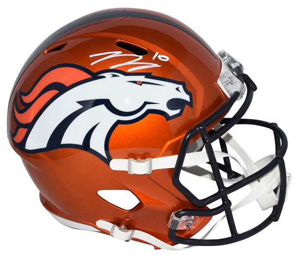 BO NIX AUTOGRAPHED DENVER BRONCOS FLASH FULL SIZE SPEED HELMET BECKETT