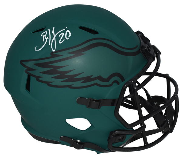 BRIAN DAWKINS SIGNED PHILADELPHIA EAGLES RAVE FULL SIZE SPEED HELMET BECKETT