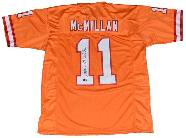 JALEN McMILLAN AUTOGRAPHED TAMPA BAY BUCCANEERS #15 ORANGE JERSEY BECKETT