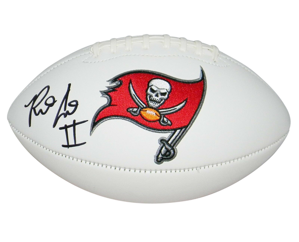RONALD JONES II AUTOGRAPHED SIGNED TAMPA BAY BUCS BUCCANEERS LOGO FOOTBALL JSA