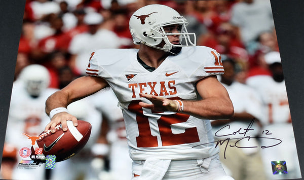 COLT McCOY AUTOGRAPHED TEXAS LONGHORNS 16x20 PHOTO GTSM