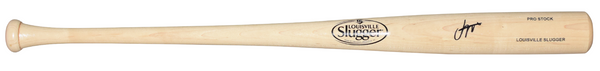 JESUS MADE SIGNED MILWAUKEE BREWERS LOUISVILLE SLUGGER BLONDE BAT BECKETT