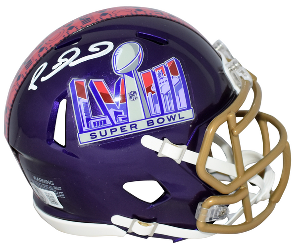 PATRICK MAHOMES SIGNED KANSAS CITY CHIEFS SUPER BOWL LVIII MINI HELMET BECKETT