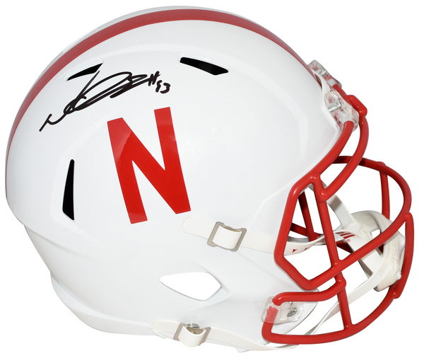 NDAMUKONG SUH SIGNED NEBRASKA CORNHUSKERS FULL SIZE SPEED HELMET BECKETT