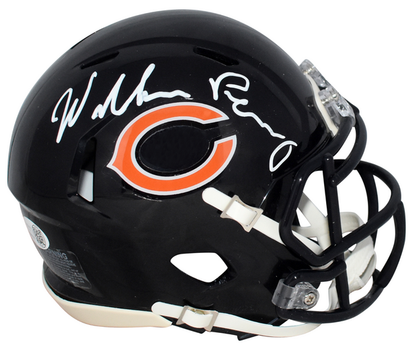 WILLIAM PERRY AUTOGRAPHED CHICAGO BEARS SPEED MINI HELMET JSA