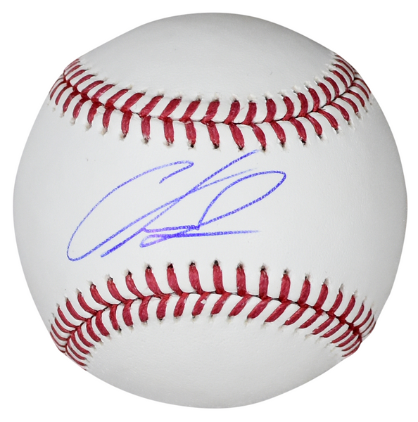 CHASE BURNS SIGNED CINCINNATI REDS RAWLINGS OFFICIAL MLB BASEBALL BECKETT