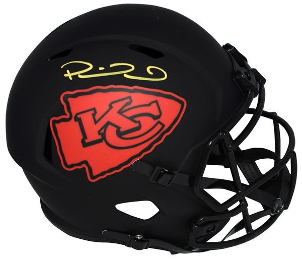 PATRICK MAHOMES AUTOGRAPHED KANSAS CITY CHIEFS ECLIPSE FULL SIZE HELMET BECKETT