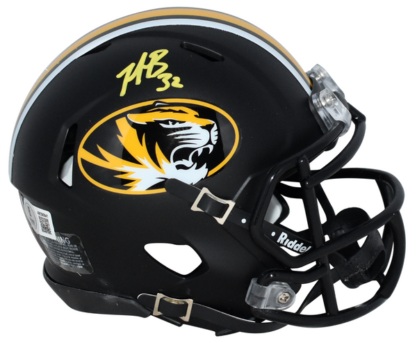 NICK BOLTON AUTOGRAPHED MISSOURI TIGERS SPEED MINI HELMET BECKETT
