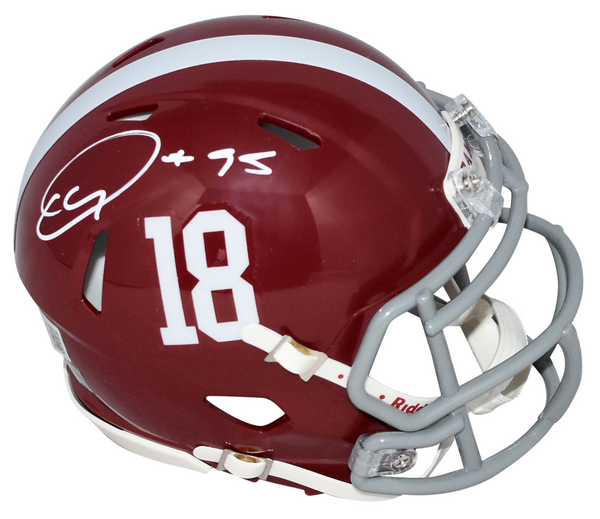 QUINNEN WILLIAMS AUTOGRAPHED ALABAMA CRIMSON TIDE SPEED MINI HELMET BECKETT