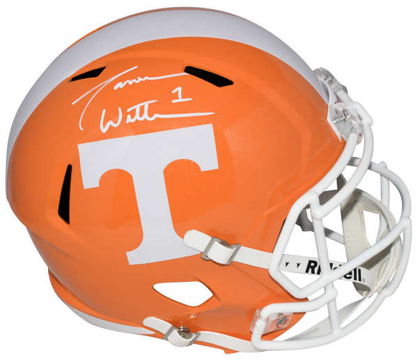 JASON WITTEN SIGNED TENNESSEE VOLUNTEERS ORANGE FULL SIZE SPEED HELMET BECKETT