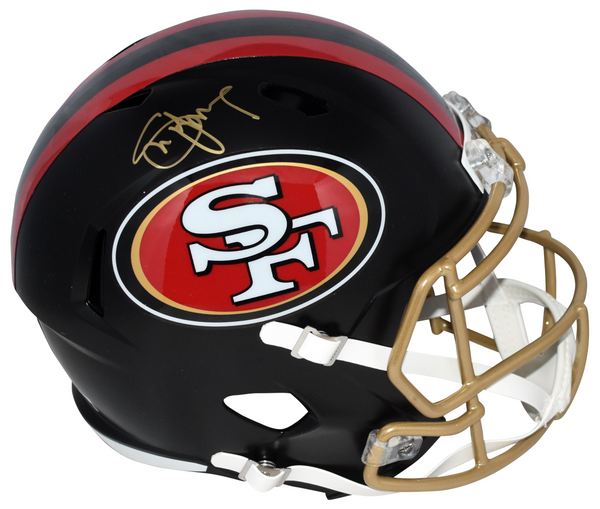 STEVE YOUNG SIGNED SAN FRANCISCO 49ERS RIVALRIES FULL SIZE SPEED HELMET BECKETT