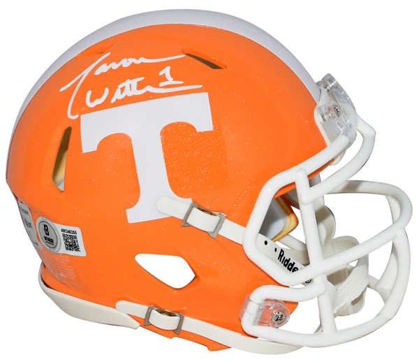 JASON WITTEN SIGNED TENNESSEE VOLUNTEERS ORANGE SPEED MINI HELMET BECKETT