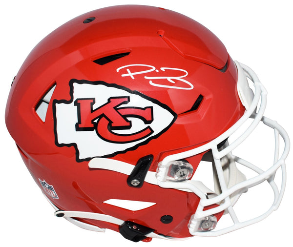 PATRICK MAHOMES SIGNED KANSAS CITY CHIEFS AUTHENTIC SPEEDFLEX HELMET BECKETT