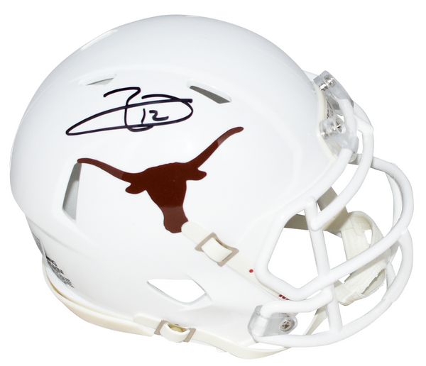 EARL THOMAS AUTOGRAPHED TEXAS LONGHORNS SPEED MINI HELMET BECKETT
