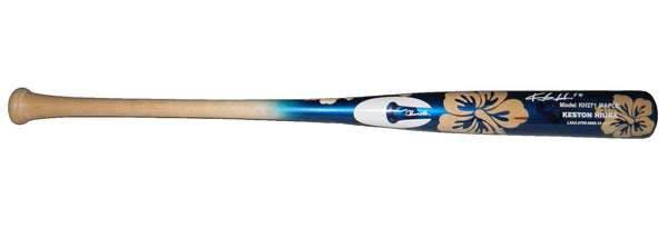 KESTON HIURA SIGNED DODGERS BREWERS CHANDLER PLAYERS WEEKEND GAME MODEL BAT