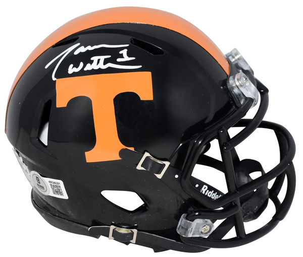 JASON WITTEN SIGNED TENNESSEE VOLUNTEERS BLACK SPEED MINI HELMET BECKETT
