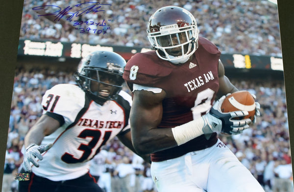 JEFF FULLER SIGNED AUTOGRAPHED TEXAS A&M AGGIES 16x20 PHOTO COA