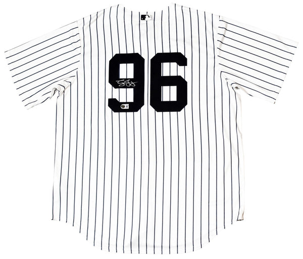 GEORGE LOMBARD JR AUTOGRAPHED NEW YORK YANKEES #96 NIKE JERSEY BECKETT