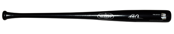 PETE ALONSO SIGNED METS ORIOLES BLACK LOUISVILLE SLUGGER BASEBALL BAT FANATICS