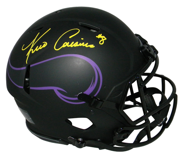 KIRK COUSINS SIGNED MINNESOTA VIKINGS ECLIPSE SPEED AUTHENTIC HELMET BECKETT
