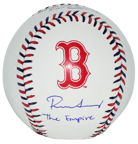 ROMAN ANTHONY SIGNED BOSTON RED SOX TEAM LACED RAWLINGS BASEBALL W/ THE EMPIRE