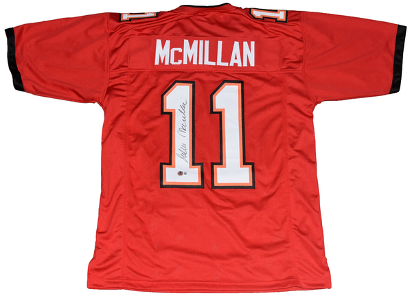 JALEN McMILLAN AUTOGRAPHED TAMPA BAY BUCCANEERS #15 RED JERSEY BECKETT
