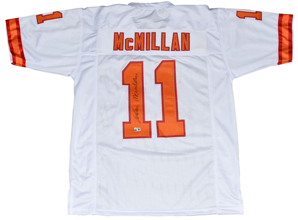 JALEN McMILLAN AUTOGRAPHED TAMPA BAY BUCCANEERS #15 WHITE JERSEY BECKETT