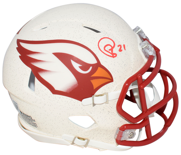 PATRICK PETERSON SIGNED ARIZONA CARDINALS 2025 RIVALRIES SPEED MINI HELMET BAS