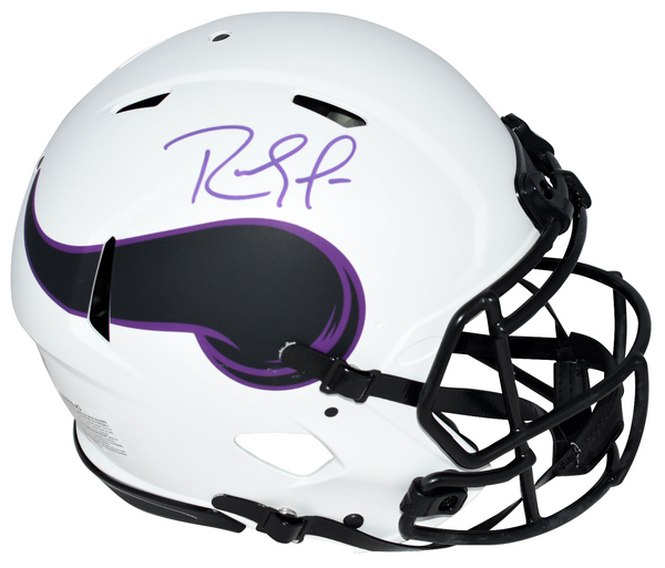 RANDY MOSS SIGNED MINNESOTA VIKINGS LUNAR AUTHENTIC SPEED HELMET BECKETT